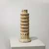 Adorno de columna romana de mármol vintage estilo francés en estilo wabi-sabi, sujetalibros de relieve de piedra natural para decoración de estudio y sala de estar