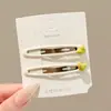 Pinza BB única y elegante para mujer, linda y simple, con un ambiente dulce y encantador, un accesorio para el cabello con pinza para flequillo de atmósfera única y dulce