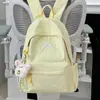 Mochila Pequena Fresca Estilo Coreano 2025 Feminina Fofa com Laço Mochila de Menina Mochila Escolar para Estudante de Ensino Fundamental