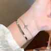 Pulsera de Cuentas de Diseño Nicho de Alta Gama Moda para Mujer Pulsera con Colgante Versátil Exquisita Pulsera de Temperamento Pulsera de Verano