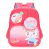 Mochila Infantil Exportação Desenho Animado Fofa e Respirável Mochila Escolar de Jardim de Infância para Meninos Pequenos Mochila para Meninas Mais Velhas e Crianças de Classe Média