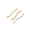 Cobre Banhado a Ouro Platina Ouro Rosa Padrão Tubo Lote Flor Tubo Dourado Tubo Curvo Acessórios para Joias DIY Tubo S Tubo Cobra