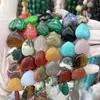 20mm Piedra Natural Ágata Agujero Recto Corazón de Melocotón Cuentas Sueltas Pulsera DIY Collar Accesorios de Joyería Cuentas Semi-Terminadas Al Por Mayor