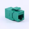 Módulo Passa-Fio para Cabo de Rede RJ45 Cat5E Painel de Rede de Computador Sem Fiação Blindado