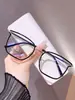 Nuevas Gafas de Montura de Titanio Bangmu, Gafas de Forma Irregular, Monturas de Gafas Estilo Coreano con Pegamento Dorado, Monturas de Gafas Graduadas Versátiles al por Mayor