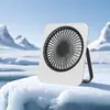Ventilador Pequeño de Escritorio Silencioso Mini Ventilador Eléctrico Pequeño Ventilador de Pared Pequeño Portátil Alimentado por USB Regalo para Oficina