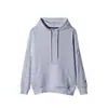 Nueva sudadera de cuello redondo para hombre y mujer, top tipo camiseta de manga larga, corte holgado con bordado en inglés, sudadera de marca versátil y moderna estilo coreano para hombre
