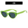 Kedun Cat-Eye Armazón Negro Herramienta Mágica de Maquillaje sin Maquillaje, Retro Europeo y Americano Armazón Pequeño Ins para Ojos Miopes, Se Puede Adaptar con Lentes de Prescripción