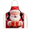 Delantero de Navidad Nuevo Producto Transfronterizo Decoración Festiva Cocina Cocinar Cubre todo Anti-Manchas Delantero de Alce