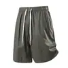 Shorts Estampados de Verano para Hombre, Delgados y de Corte Holgado, Shorts Casuales Transpirables de Longitud Media para Hombres de Mediana Edad y Mayores