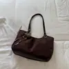 Bolsa de mano Shuai Mijia estilo coreano retro artístico estilo universitario para mujer, nueva moda 2026 bolso de hombro de gran capacidad