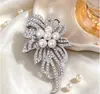 Broche Nuevo de Aleación Gama Alta Nicho Mujer Wholesale Peonía Pin de Gama Alta Abrigo Traje Broche Versátil de Gama Alta