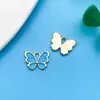 Mezcla 30 Azul Lago Goteo de Aceite Aleación Animales de Dibujos Animados Flor Colgante Hecho a Mano DIY Joyería Pulsera Pendientes Accesorios