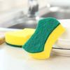 Cepillo descontaminante de doble cara para lavar platos, esponja, paño para lavar platos, estropajo, sartén, suministros de cocina, pieza única