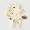 Ropa para Bebé Recién Nacido, Mameluco sin Costuras de Algodón Puro para Recién Nacido, Traje de Monje para Bebé de Primavera y Otoño, Mameluco de Otoño para Bebé
