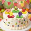 Decoração de Cena de Festa Transfronteiriça, Bandeiras Coloridas, Bandeiras de Aniversário, Toppers de Bolo, Bandeiras Penduradas para Feriados Atacado