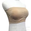 Sujetador de una pieza de Comercio Exterior, Anti-exposición, Talla Grande, Top Tubo de Doble Capa con Copas, Copas, Prendas Íntimas Base, Sin Aro de Metal, Venda para el Pecho