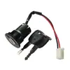 Cerradura de Batería para Vehículo Eléctrico, Cerradura de Alimentación, Cerradura de Cabeza Grande, Cerradura de Cabeza Pequeña, Interruptor de Llave, Cerradura de Cabeza Grande para Motocicleta Eléctrica Bicicleta