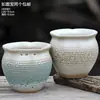 Maceta Creativa de Cerámica para Suculentas de Balcón Hogareño, Maceta Grande de Arcilla para Pothos, Orquídea, Planta Verde, Maceta de Diámetro Grande