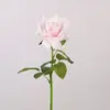 Toque Realista Hidratante Rosa Casa Hotel Sala de Estar Canto Rosa Flor Decorativa Casamento Simulação Rosa Princesa Flor Artificial