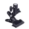 Conector de Rosca de 1/4 al por Mayor para Fotografía, Portalámparas Tipo C/D/E/H, Adaptador Universal Metálico para Soporte de Luz de Cámara