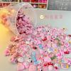 Pegamento en crema paquete de materiales para horquilla diy accesorios lindos de resina horquilla hecha a mano para niña barril de almacenamiento de celebridad de Internet