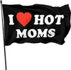 Amazon Transfronterizo Bandera Te Quiero Mamá y Papá 150*90cm Interior y Exterior Interesante y Feliz Pancarta Decorativa