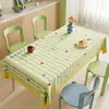 Mantel tipo crema, impermeable y a prueba de aceite, mantel de comedor sin lavado, nuevo modelo 2026, lujo ligero con sensación de alta gama, mantel para mesa de centro estilo ins