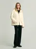 2026 Outono e Inverno Transfronteiriço Roupas Femininas Europeias e Americanas Jaqueta de Algodão Lavado Casual Simples Jaqueta Casual Simples Casaco