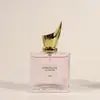 Botella de Vidrio Cuadrada de 30ml Botella de Perfume Botella Recargable de 50ml Botella Transparente con Atomizador a Presión Botella Vacía Cosmética