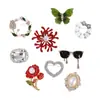 Versión Coreana de Amash Mismo Broche Versátil Multiestilo Retro Joyería Unisex Accesorios Fabricante Venta Directa al por Mayor