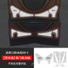 Adecuado para 23 Honda XR-V pegatinas reflectantes de advertencia para puerta de coche, caja trasera de respaldo, pegatinas luminosas para portón trasero eléctrico