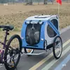 Cochecito Mascota Bicicleta Remolque Exterior con Vehículo Eléctrico Colgante Trasero Remolque para Pasear Perros en Motocicleta para Ciclismo con Perros