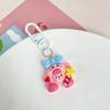 Lindo Llavero Vestido Duoduo Ins Corazón de Niña Colgante Dibujos Animados Pareja Mochila Regalo Novia Accesorios Adornos Colgantes