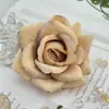 Cabezas de Rosa Simuladas, Flores Simuladas, Decoración de Salón de Bodas, Decoración de Arco, Atracciones Exteriores, Paisajismo, Rosas, Flores Artificiales