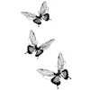 Pegatinas de Tatuaje de Mariposas de Colores al por Mayor Impermeables y de Larga Duración Pegatinas Combinadas de Mariposas Acuarela Soñadoras para Pecho, Cintura y Brazos