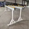 Suporte de rolo transportador para máquina de fitagem de bordas transportador de rolos auxiliar para transporte de chapas de máquina de fitagem de bordas transportador de rolos auxiliar para vedação de chapas grandes de máquina de fitagem de bordas
