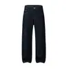 Novos Jeans Masculinos de Alta Qualidade Outono/Inverno 2026: Calça Casual, Tendência, de Pernas Retas, Caimento Solto, Elástica, Afunilada para Homens