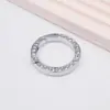 Llavero Creativo de Círculo Abierto con Pedrería Accesorios Personalizados DIY Anillo para Llavero Llave de Coche Simple Hebilla de Herradura Venta al por Mayor
