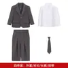 Comercio Exterior Transfronterizo Elegante Traje Británico para Niños Conjunto Traje de Boda Paje Ropa Formal Traje para Niños Ropa para Presentación de Piano