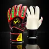 Luvas de Goleiro Mika Luvas Infantis Profissional com Proteção nos Dedos Luvas de Goleiro de Futebol Adulto Equipamento