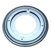Plataforma Giratoria Circular Hueca de Hierro Universal de Rotación Libre de 360 Grados, Base de Rodamiento para Mesita de Noche Estantería Accesorios de Muebles