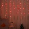 Luces de Tira de Hielo, Luces para Aleros, Luces de Cascada, Cadenas de Luces LED Solares Impermeables para Exteriores, Luces Decorativas para Bodas y Jardines