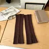 Cubiertas de Calcetines de Punto de Color Sólido para Mujer, Otoño e Invierno, con Botones Laterales, Calcetines Largos Holgados, Calcetines para Pantorrilla, Calentadores de Piernas, Calcetines Térmicos de Otoño e Invierno