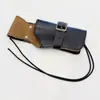 Accesorios de funda de pistola de cuero geniales y elegantes para hombres y mujeres, para caza al aire libre y estuches para pistolas de juguete de tiro