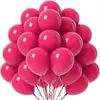 Globos de 10 pulgadas Engrosados Macaron Mate Set de 50 Globos Decoración para Celebración Festiva Fiesta de Cumpleaños Arreglo
