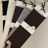 Calcetines de Lana para Mujer, Calcetines de Media Pantorrilla para Otoño e Invierno, Resistentes al Olor, Antibacterianos, Cálidos, Versátiles, Borde Enrollado de Doble Aguja, Calcetines Gruesos Holgados al por Mayor