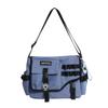 2026 Nova Bolsa Transversal Estilo Japonês Ins Mochila Funcional de Utilidade Grande Capacidade para Homens Bolsa Mensageira da Marca Trendy para Estudantes Mulheres