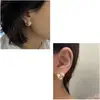 Pendientes de Mariposa Originales de Plata 925 Nuevos de Diseñador para Mujer Moda de Alto Nivel Pendientes de Perla de Agua Dulce Natural Venta al por Mayor