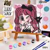 20*20 Desenho Animado Pintura a Óleo Digital DIY Colorir Pintura Decorativa Genshin Flor Pintura a Óleo Pintura a Óleo Digital Infantil Atacado